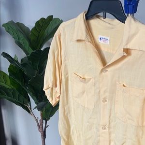 Van Heusen Relaxed Fit short sleeve button down